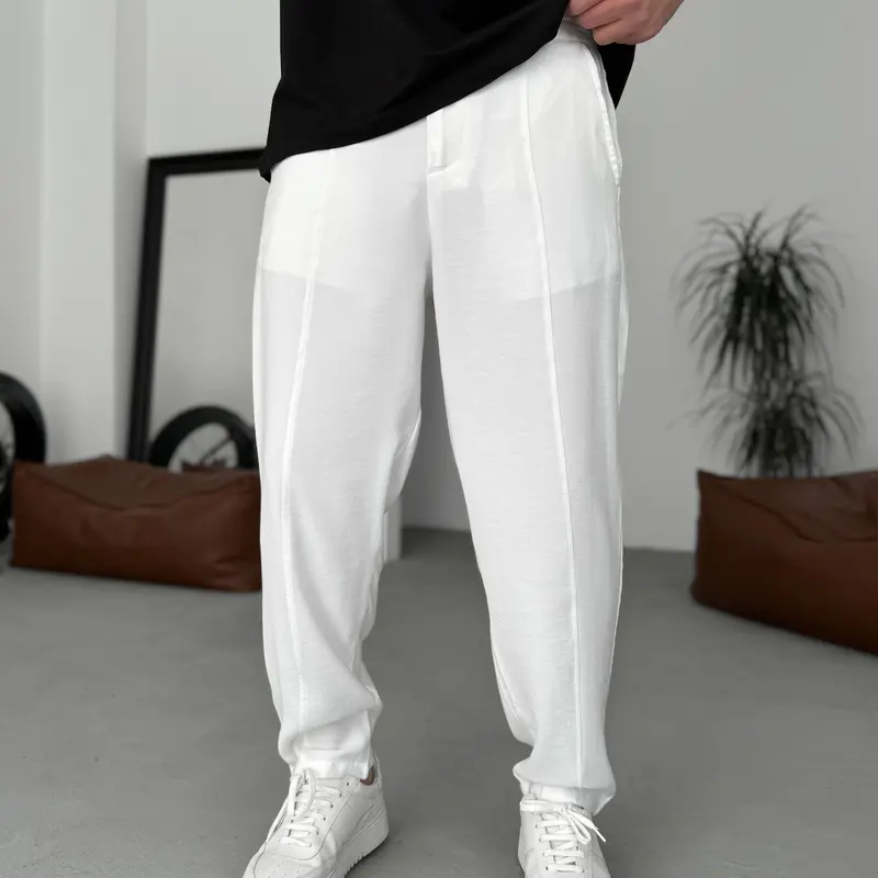 PANTALON  OFFTEN KETEN WHITE