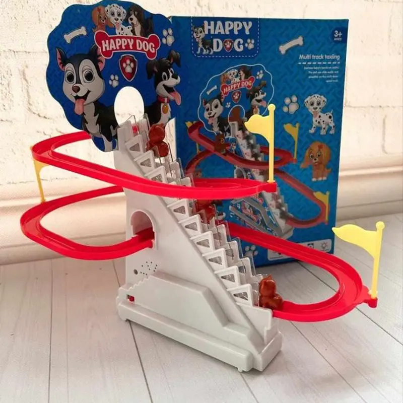 JOUET de course d'escaliers pour enfants