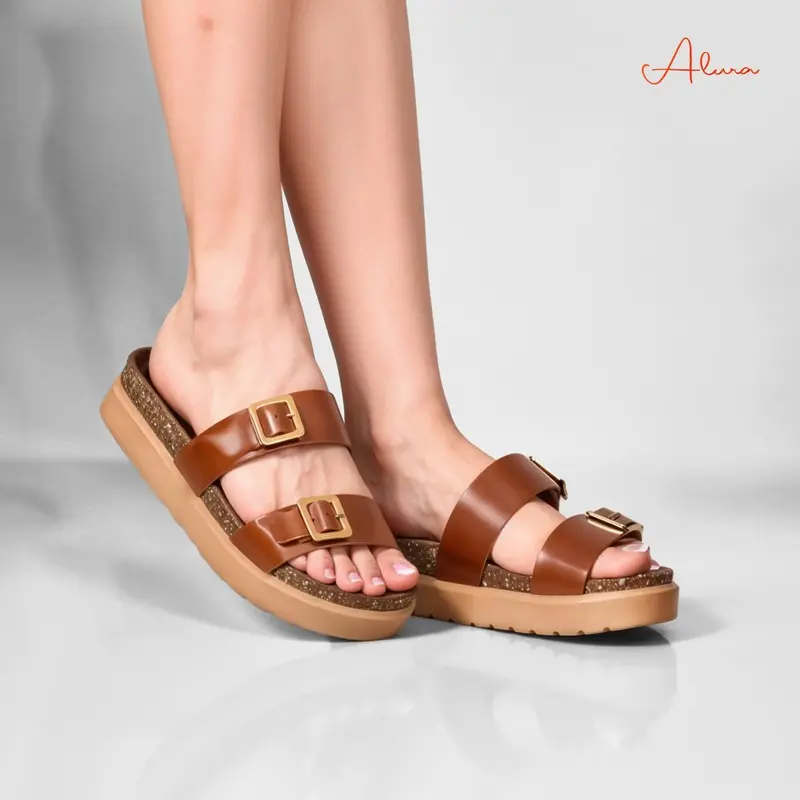 Alura Claquette - Marron