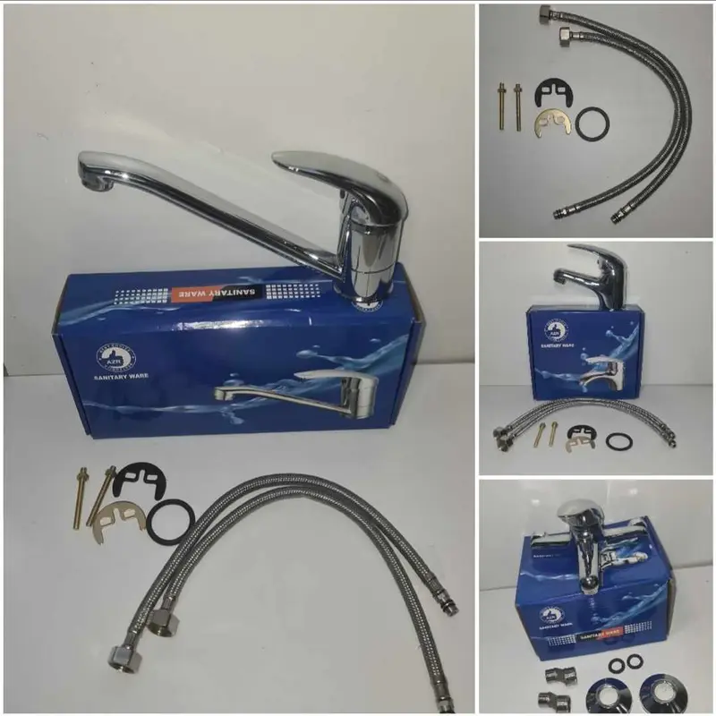 Lot de 3 Robinets Mitigeur pour Salle de Bain