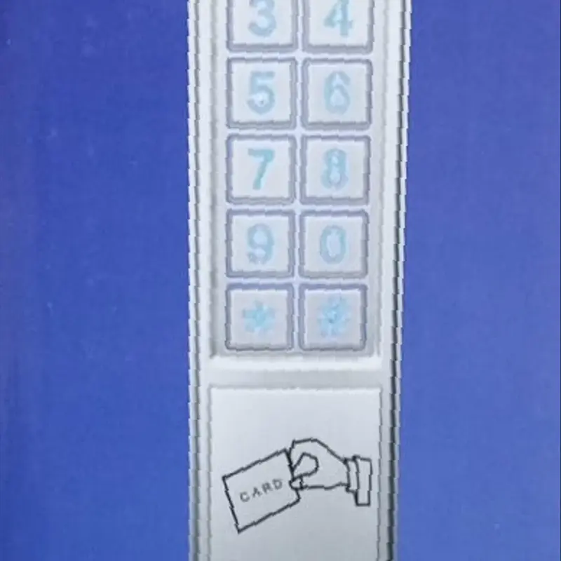 Digicode contrôle d'access +3 clé