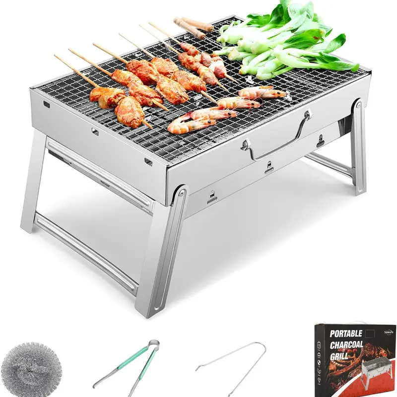 jusqu'à 72% Barbecue de table pliable au charbon de bois InnovaGoods