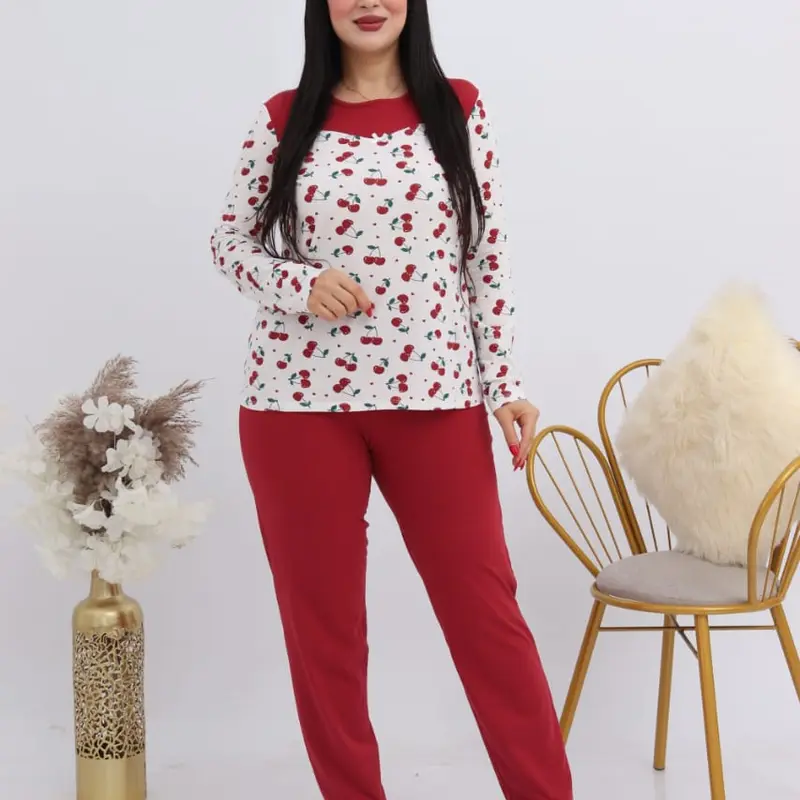 Ensemble Pyjama 2 Pièces en Coton Doux- Hiver 2024 -YES'IN