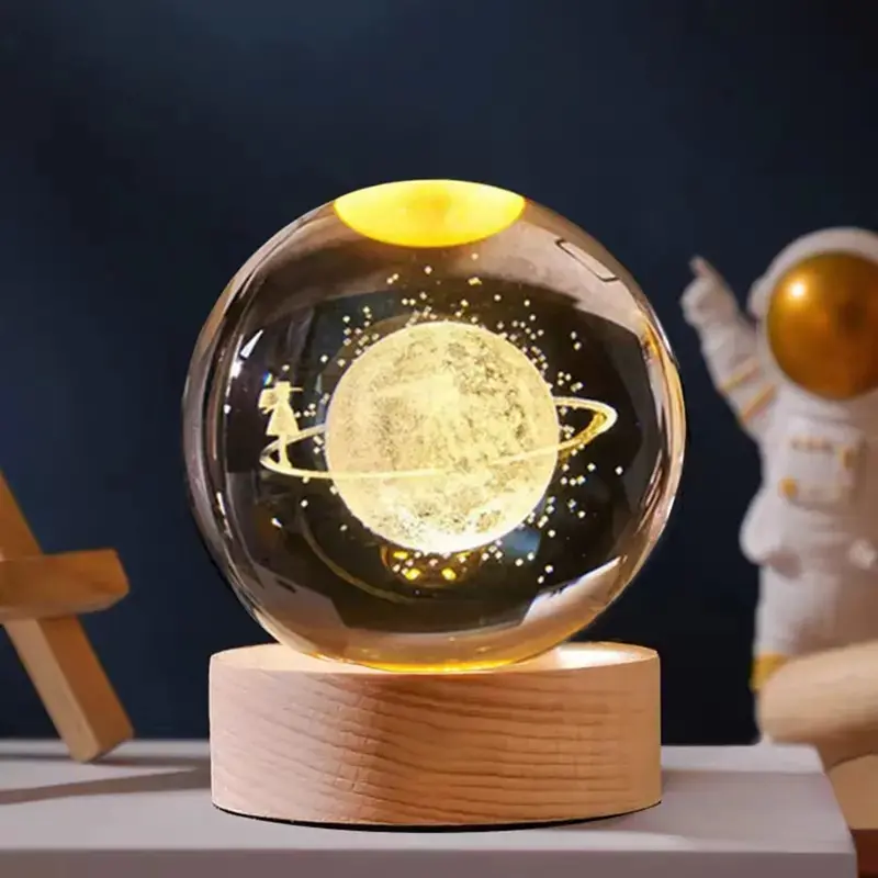 Lampe de boule cristal