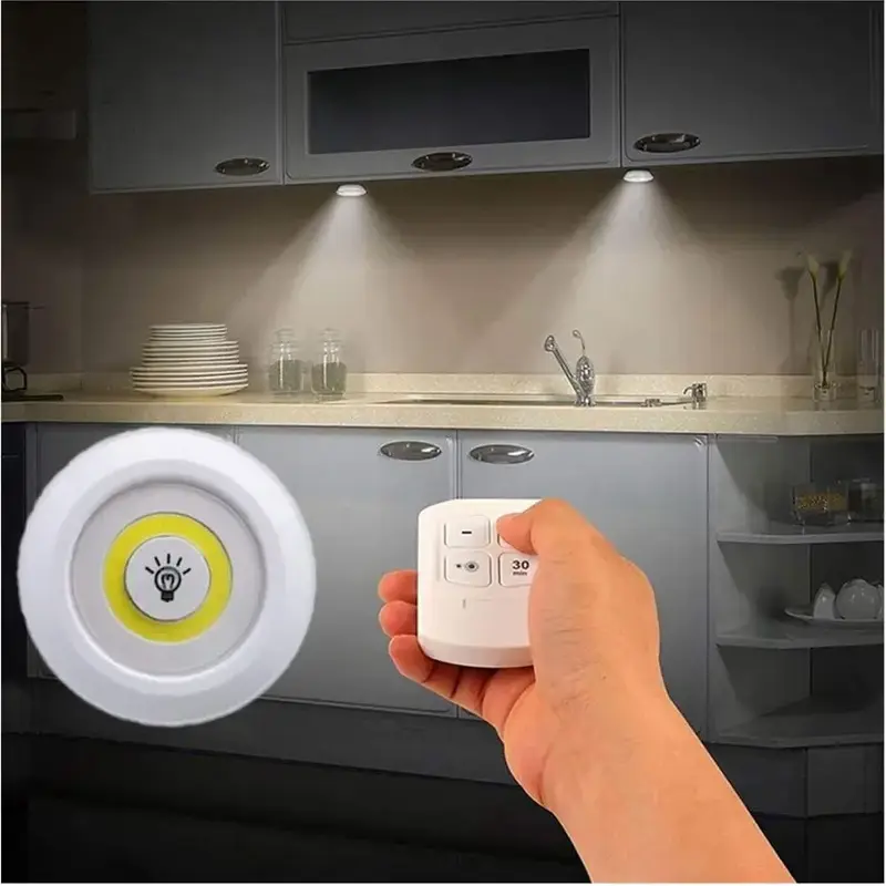 Pro 3 Spots Led Sans Fil avec Télécommande