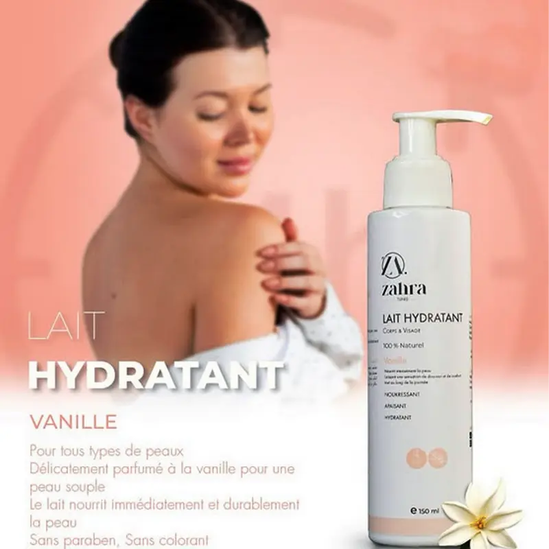 lait Hydratant ZAHRA