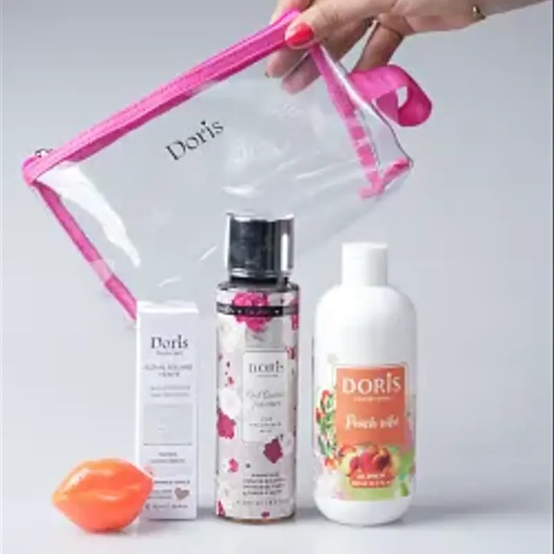 💖 Trousse MUST HAVE PEACH VIBE "Sun Cream Gold " 💖