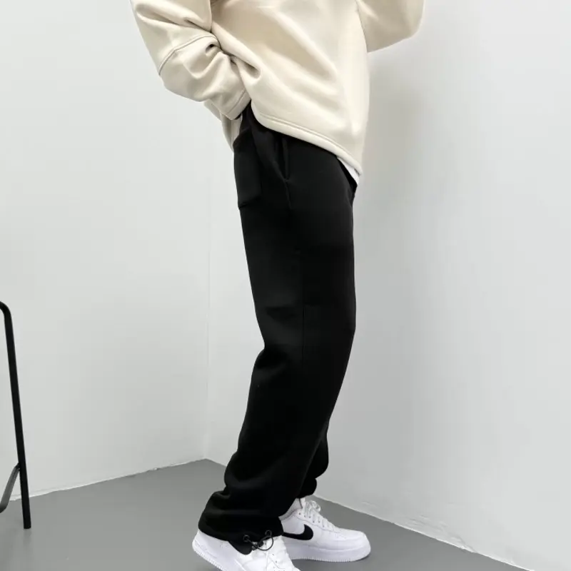 ✨ SWEATPANTS STOPPER BLACK  BAGGY ✨