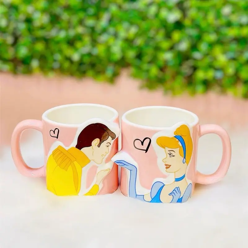 Tasses café couple - 2 pcs
