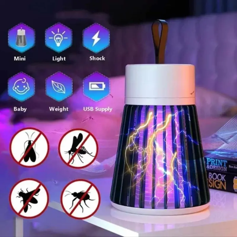 Lampe Anti-Moustiques UV – Protection Silencieuse & Efficace !