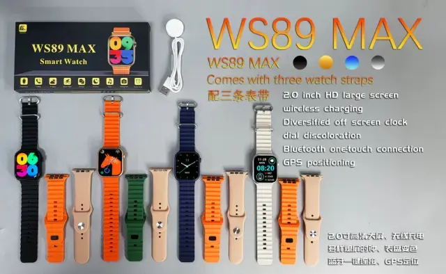 Smart Watch S89 ⭐⭐⭐⭐⭐ 4.9 (1541 achats)