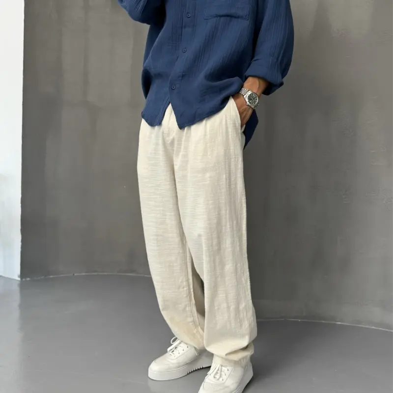 PANTALON KETEN BAGGY