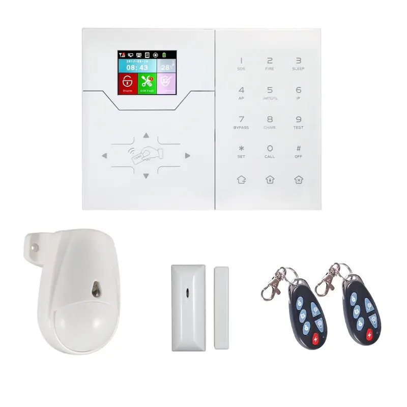 Kit Alarme Focus line sans fil wifi/carte SIM