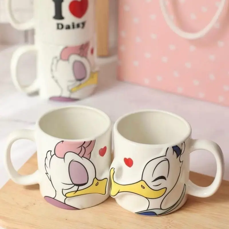 Tasses café couple - 2 pcs