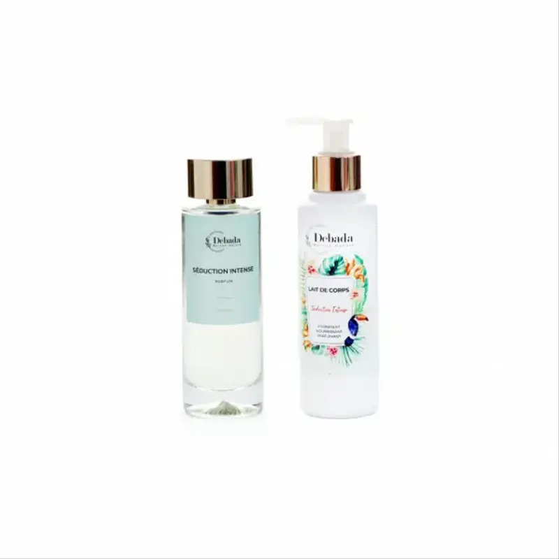 Coffret Parfum 100 ML lait de corps 170 ML Séduction intense DEBADA
