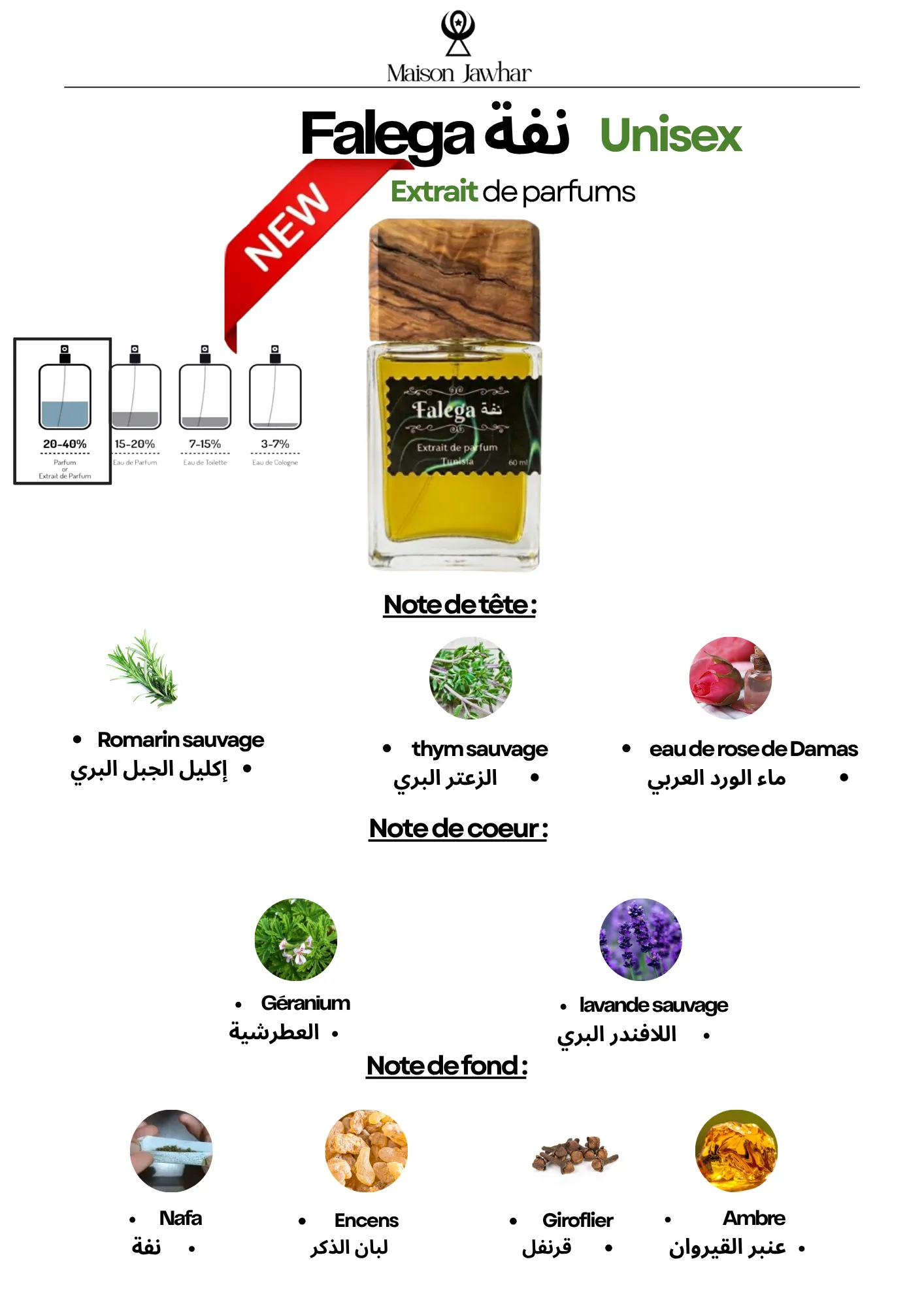 Falega نفة Extrait de Parfum