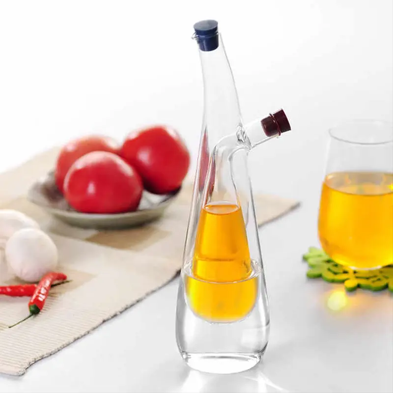 زجاجة زيت وخل