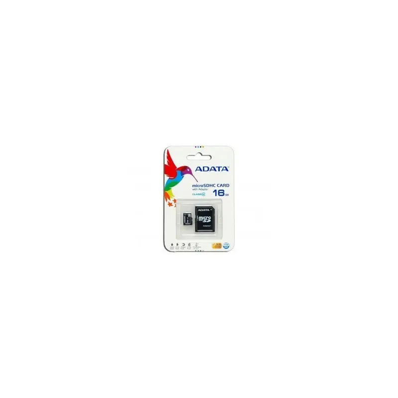 Adata Carte Mémoire 16GB Avec Adaptateur Micro SD