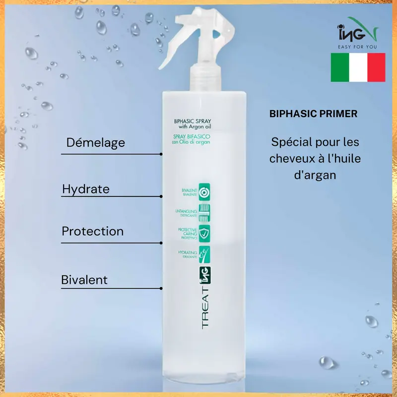 Primer Cheveux - Biphasic spray - 500 ml - ING