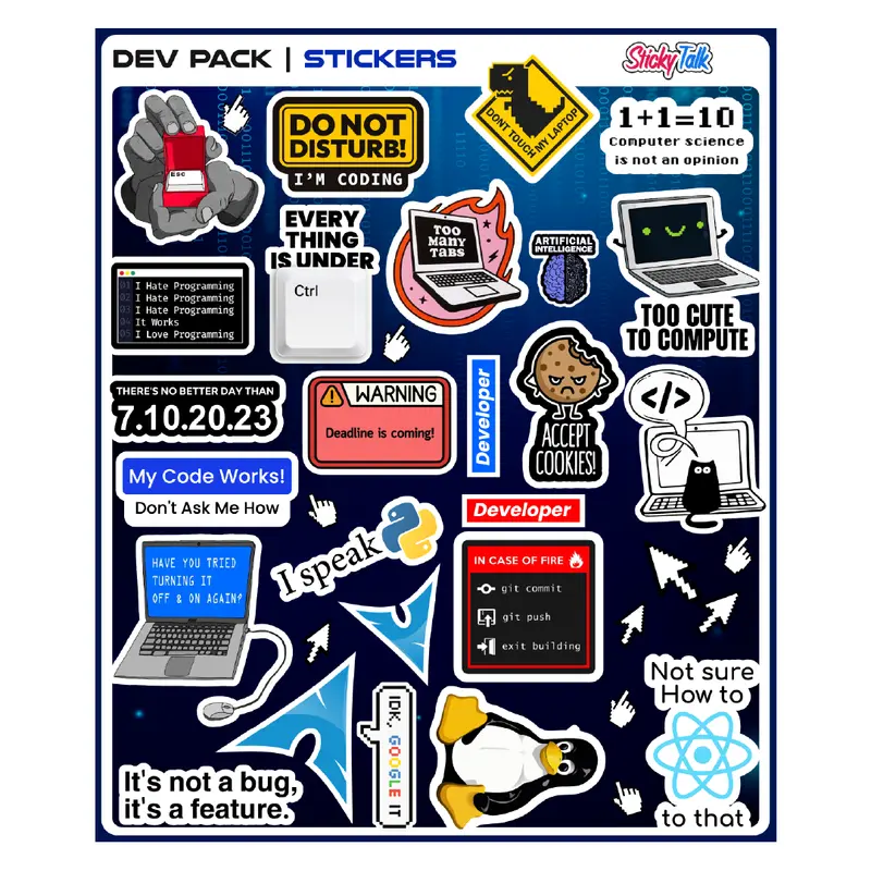 Dev Pack 1 | Stickers
