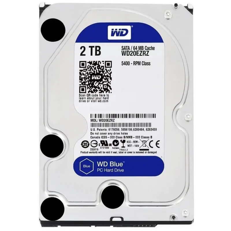 Disque Dur de surveillance Western Digital 2 To