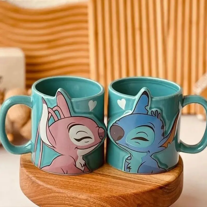 Tasses café couple - 2 pcs