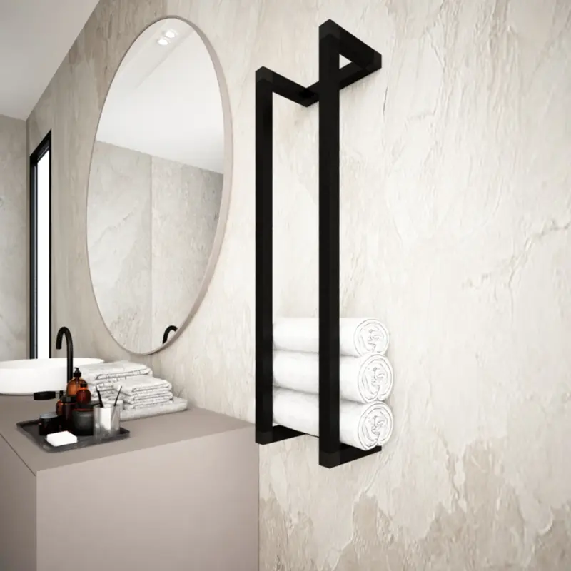 Rangement porte serviette