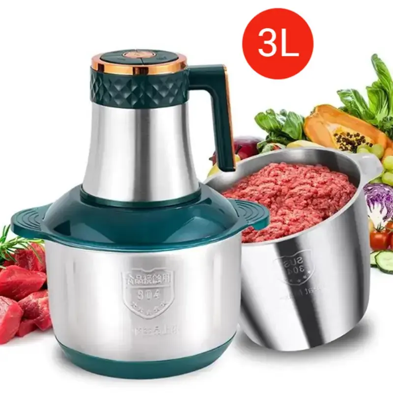 Hachoir SILVER CREST électrique Inox 3 Litre 1300W
