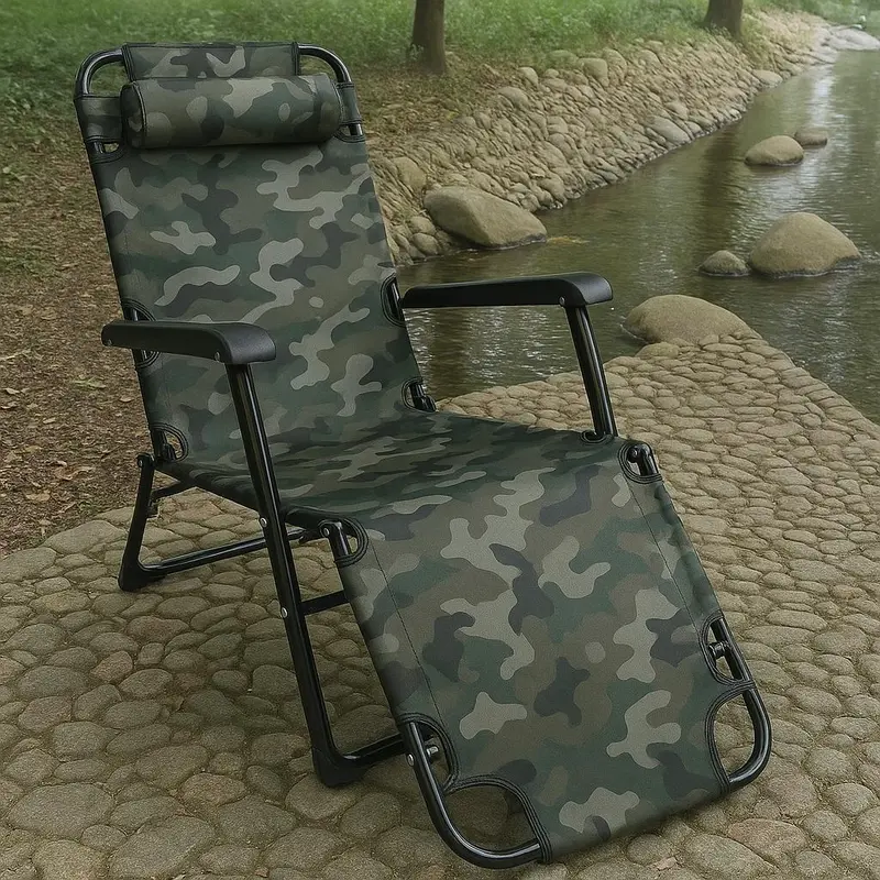 Chaise Longue Pliante Camouflage