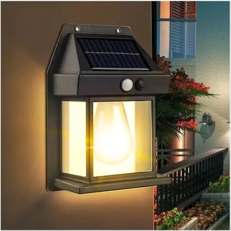 Applique murale solaire avec détecteur  - مصباح LED بالطاقة الشمسية