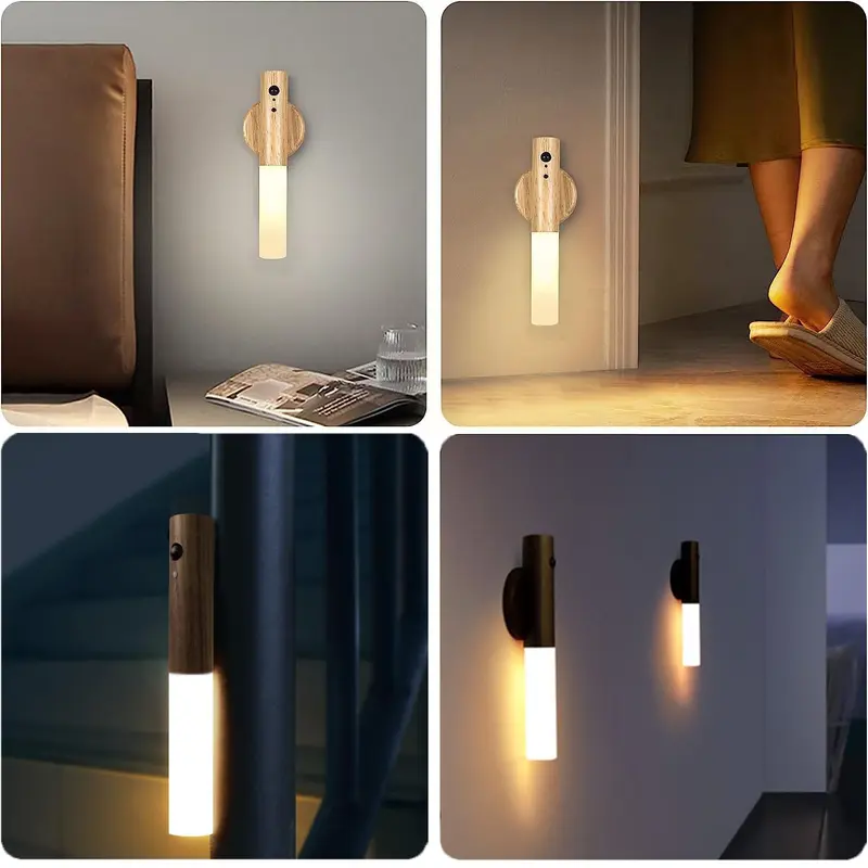 Lumière LED magnétique avec capteur de mouvement