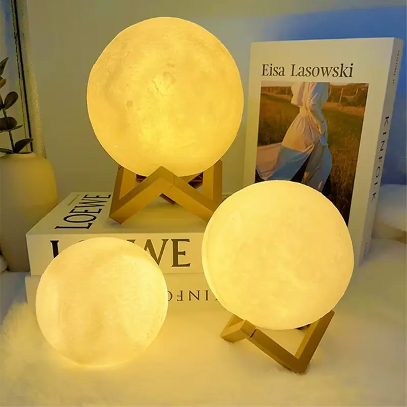 Lampe Lune à Luminosité 3D, GM