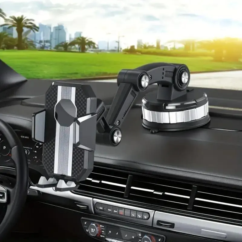 Support de téléphone à ventouse rotatif à 360 ° pour la conduite de voiture