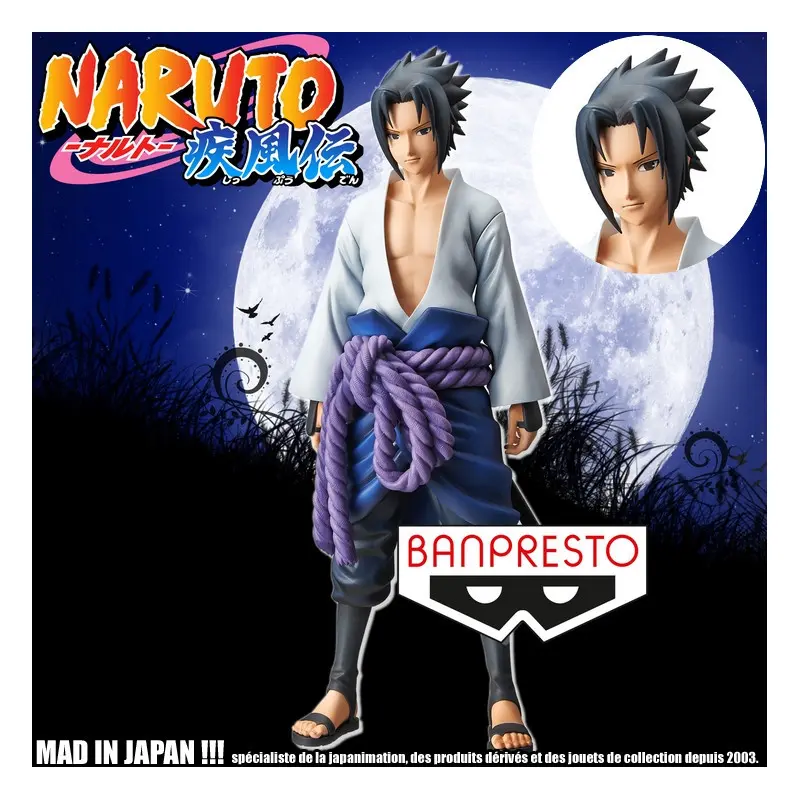 Sasuke Uchiha Grandista Banpresto