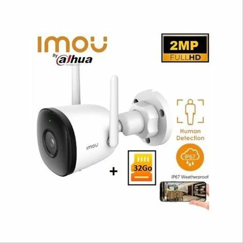 Imou By Dahua Caméra Surveillance WIFI - 2MP - Detection humain