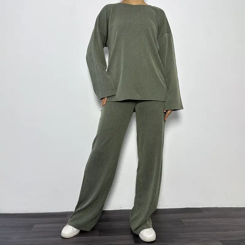 SET MANCHE LONGUE VERT