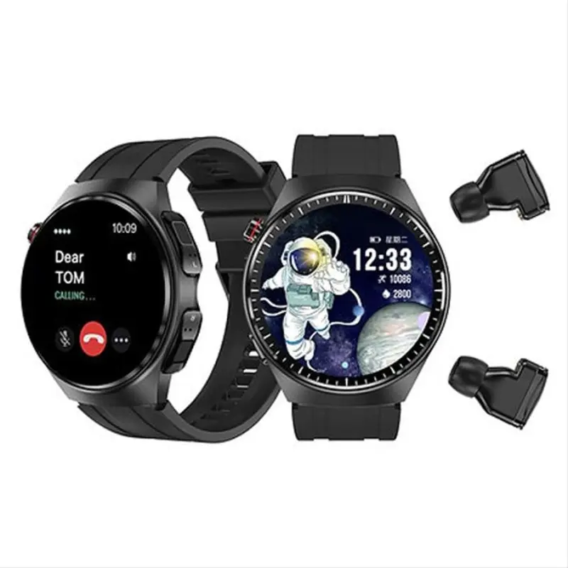 Montre Connectée HAINO TEKO ST-2 + Earbuds - Noir