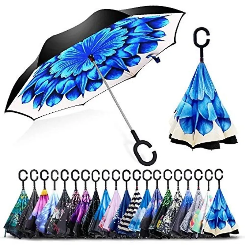Parapluie Inverse 2 en 1 (taille L)