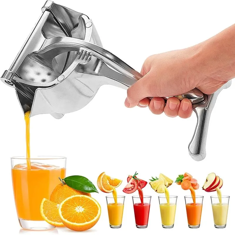 Extracteur de jus manuel en inox