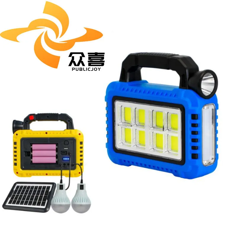 Projecteur Multifonctionnel à LED Solaire 4 en 1