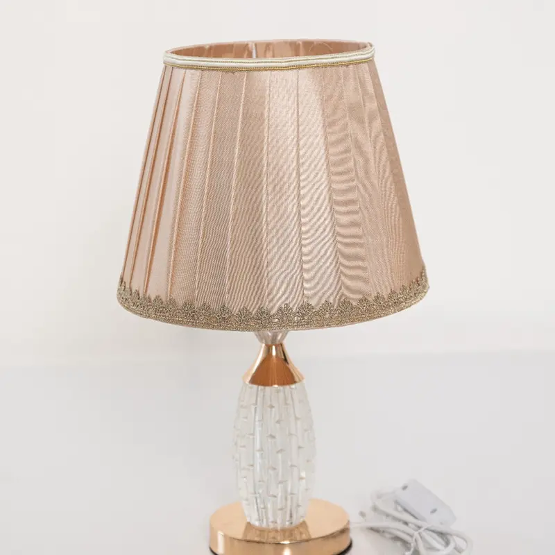 EC0004- 2 pcs Crystal table lamp Table lamp REF T605