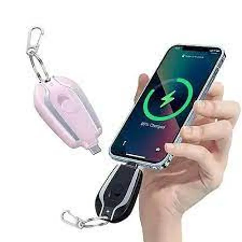 Mini Powerbank d'urgence pour porte-clés