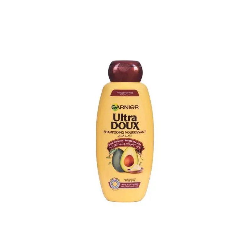 Garnier Ultra Doux Shampooing - Huile d'avocat et beurre de karité - 400 ml