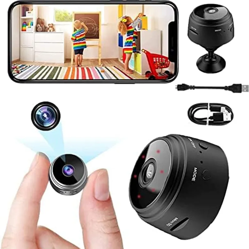 MINI CAMERA DE SURVEILLANCE IP SANS FIL