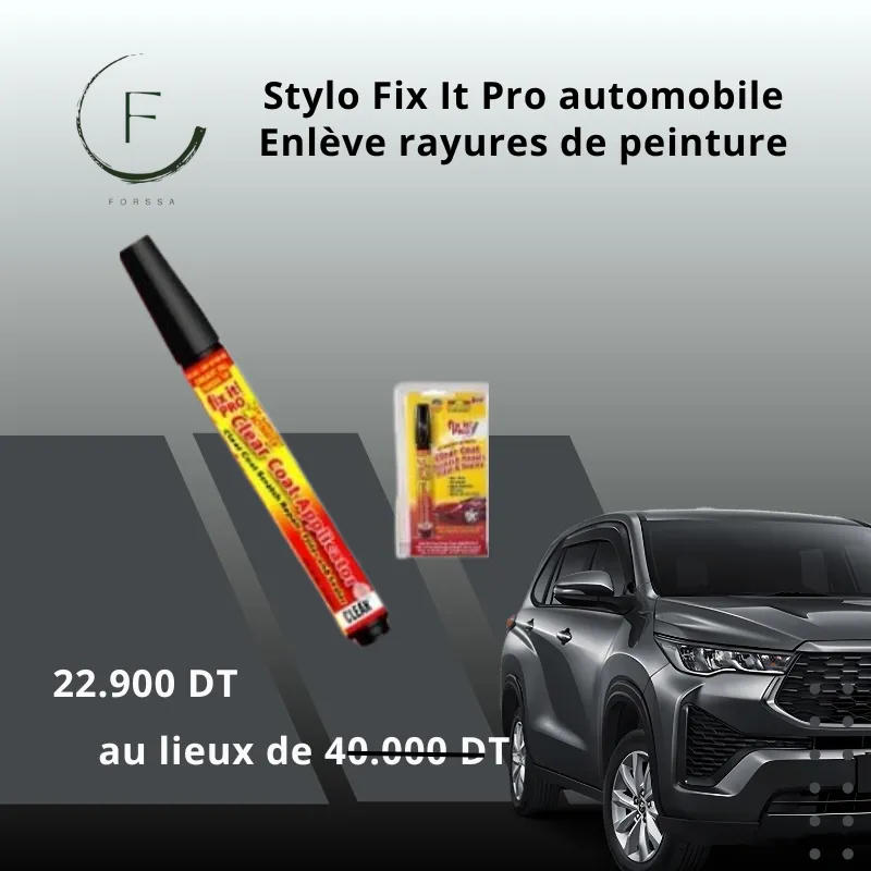 Stylo Fix it pro automobile pour enlever les rayures