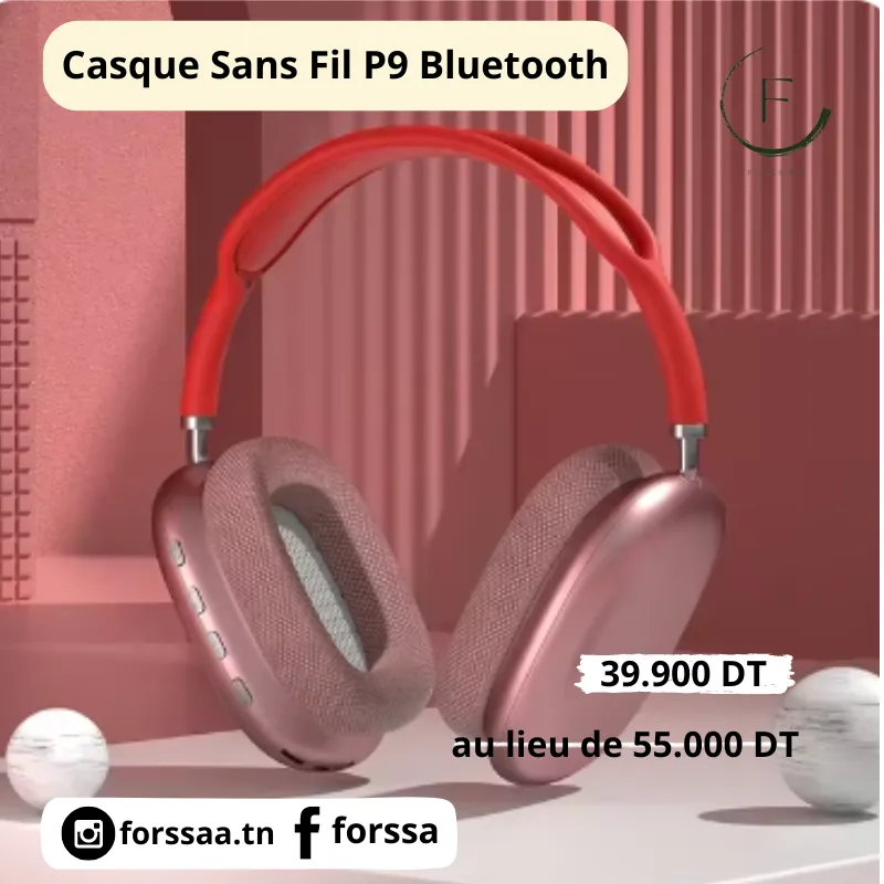 Casque Sans Fil P9 Bluetooth