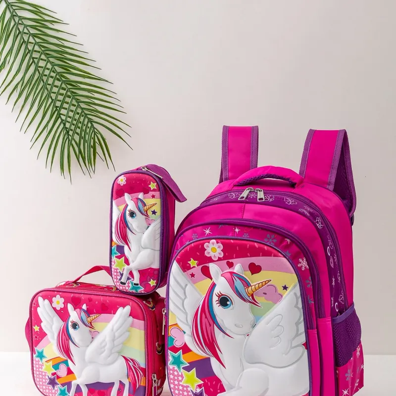 Cartable du Pack de 3 Pièces (filles)