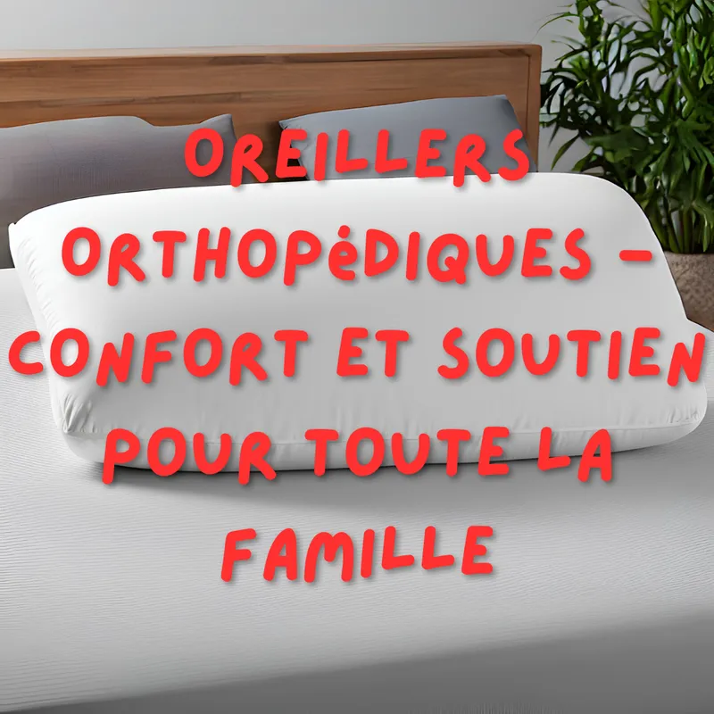 Oreillers Orthopédiques anti-allergique