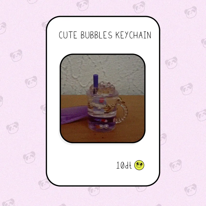Bubles keychain