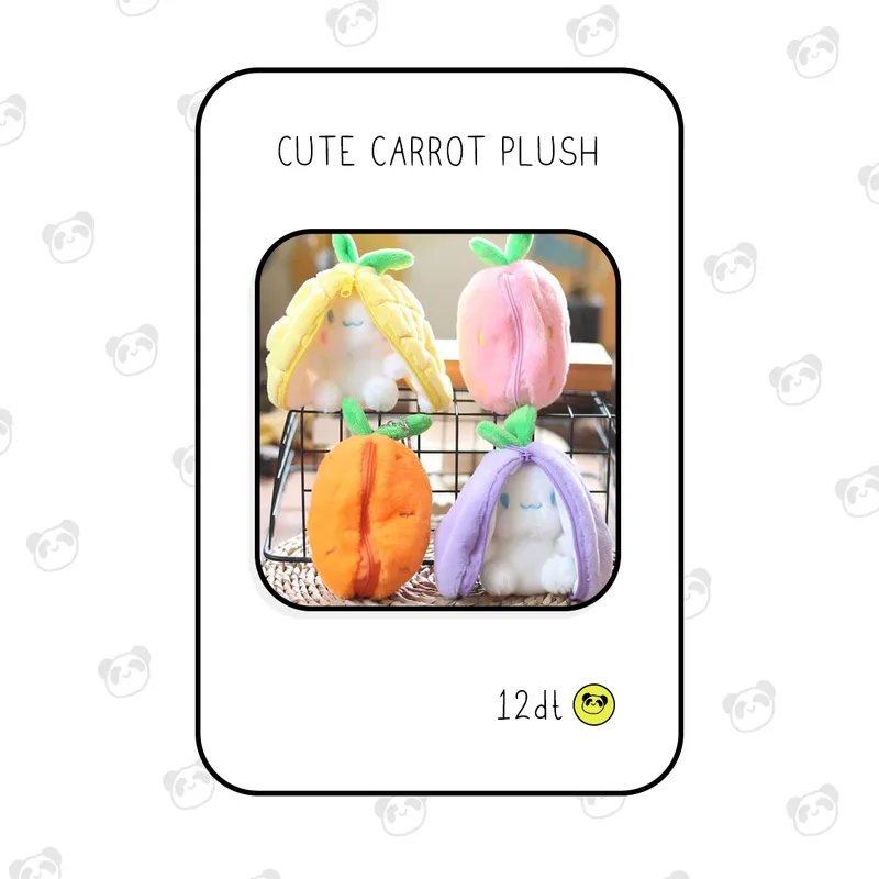 Cute Carrot Keychain